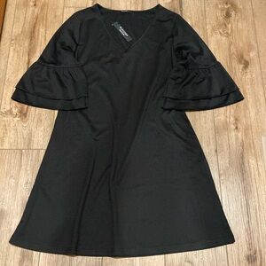 NWT Gracyoga black dress L